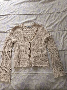 Cardigan Sweater - Cream